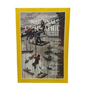 National Geographic May 1983 Frank Leslie Brooklyn Bridge Henry VIII's Warship